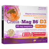 Olimp Chela-Mag B6 + D3, 30 capsules