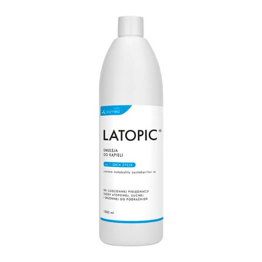 Latopic, Badeemulsion ab dem 1. Lebenstag, 1000 ml