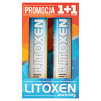 Litoxen Elektrolity, Orangengeschmack, 2 x 20 Brausetabletten VERUNREINIGTE VERPACKUNG