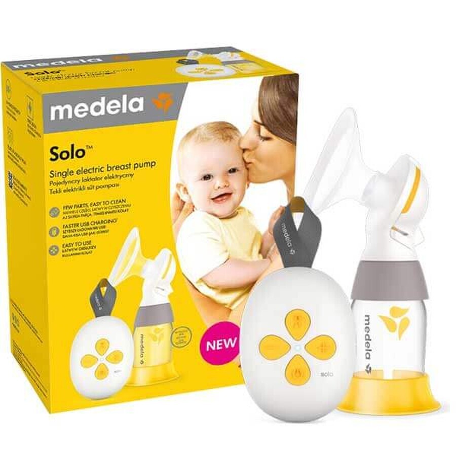 Medela Solo, elektrische Milchpumpe, einzeln, biphasisch, 1 Stk.