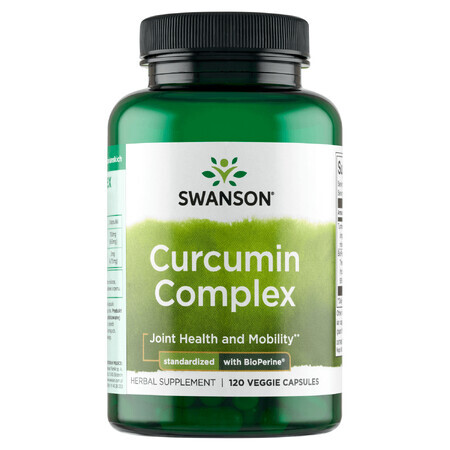 Swanson Curcumin Complex, 120 vegetarian capsules