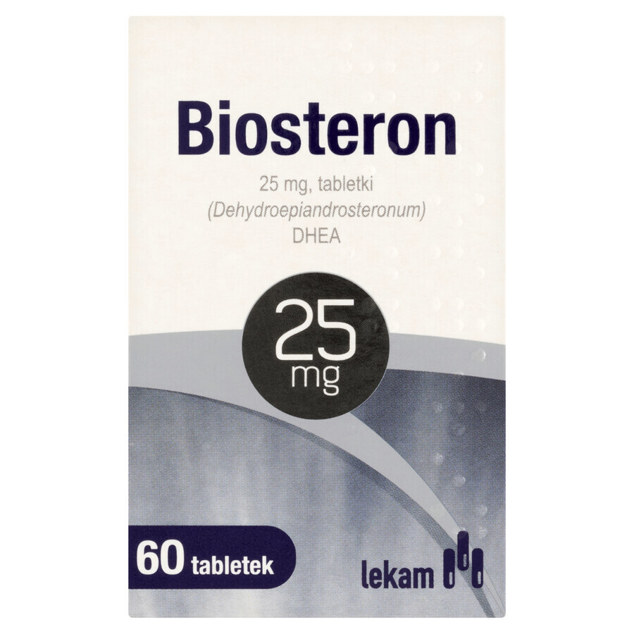 Biosteron 25 mg, 60 comprimidos