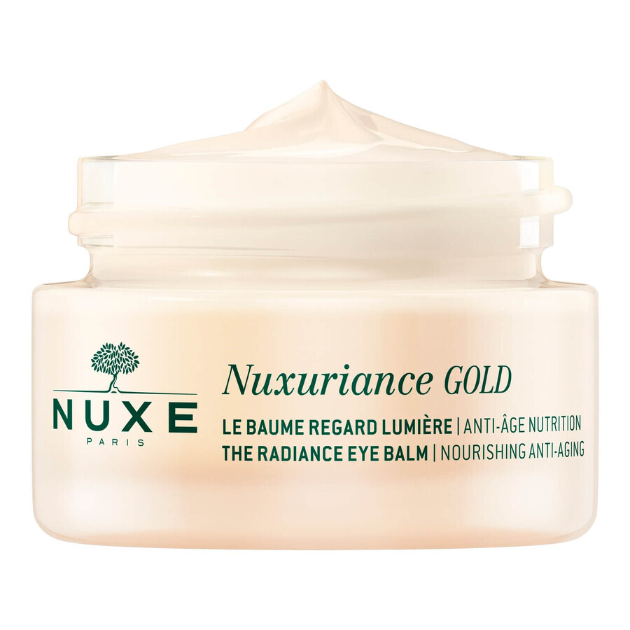 Nuxe Nuxuriance Gold, Illuminierender Augenbalsam, trockene Haut, 15 ml