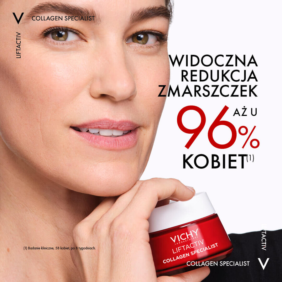 Vichy Liftactiv Collagen Specialist, Anti-Falten-Creme, alle Hauttypen, 50 ml