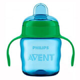 Avent Drip Cup with Silicone Mouth and Handles, Blue, SCF551/05, After 6 Months, 200ml