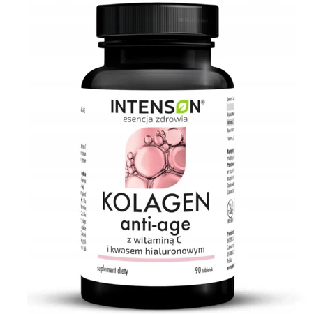 Intenson Collagen Anti-Age + Hyaluron + Vitamin C, 90 tablets