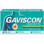 Gaviscon Tab mit Minzgeschmack 250 mg + 133,5 mg + 80 mg, 24 Kautabletten