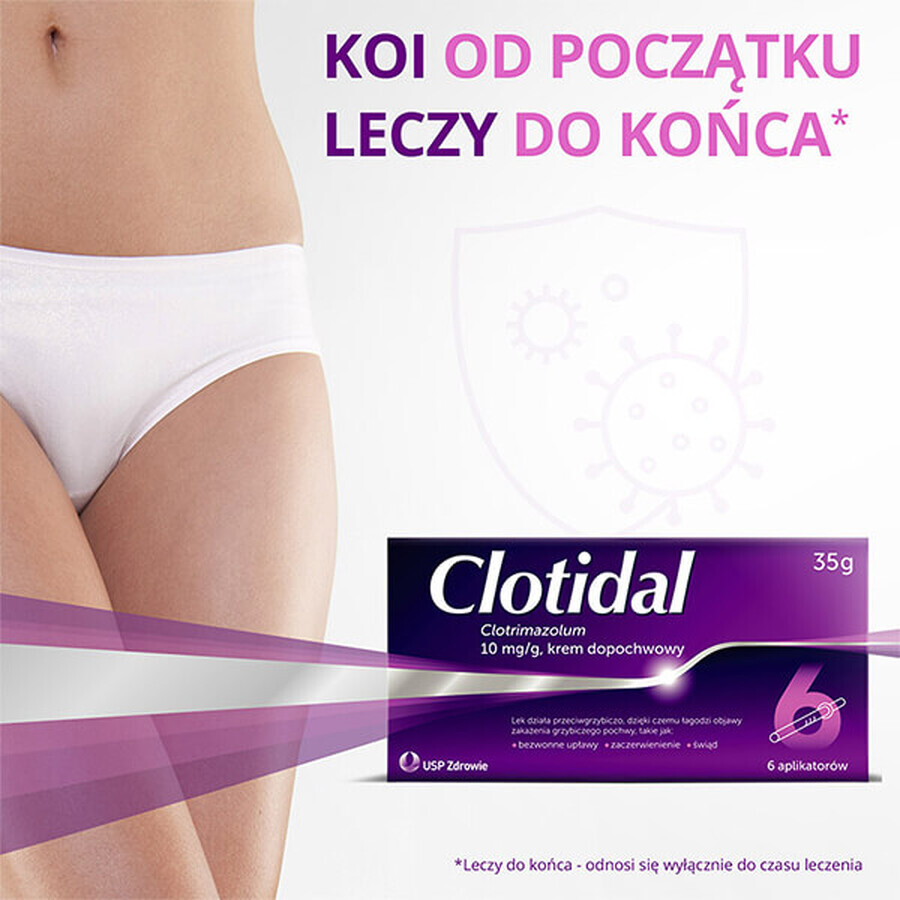 Clotidal 10 mg/g, Vaginalcreme, 35 g