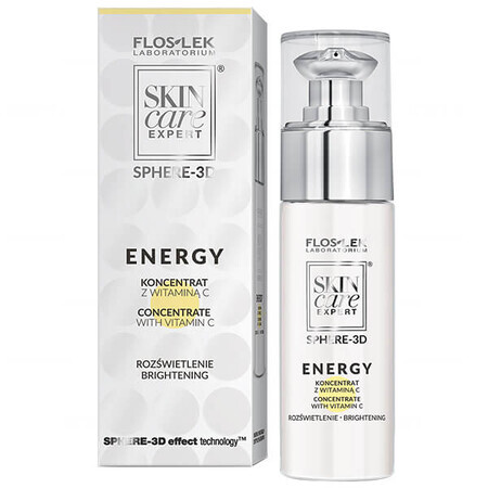 Flos-Lek Sphere 3D Energy, concentrat cu vitamina C, 30 ml