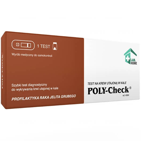 LabHome Poly-Check, FOB-Test für fäkales okkultes Blut, 1 Stück