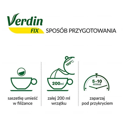 Verdin Fix mit Earl Grey, 20 Portionsbeutel
