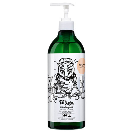 Yope Minze &amp; Mandarine, natürliches Geschirrspülmittel, 750 ml