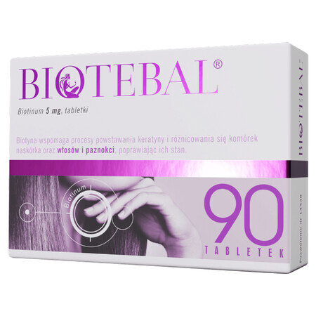 Biotebal 5 mg, 90 Tabletten