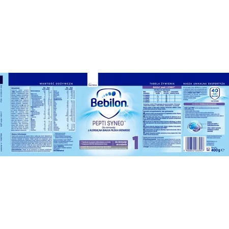Aptamil (Bebilon) Pepti Syneo Pulver, ab Geburt, 400 g