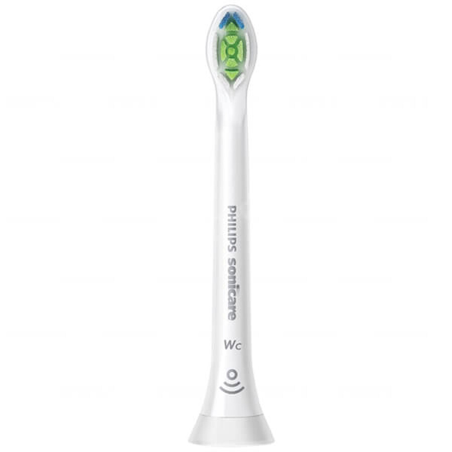 Philips, Ersatzaufsätze für Sonicare W2c Optimal White Compact Schallzahnbürste, HX6074/27, weiß, 4 Stück