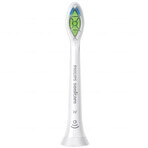 Philips, Ersatzaufsätze für Sonicare W2 Optimal White Schallzahnbürste, HX6064/10, weiß, 4 Stück