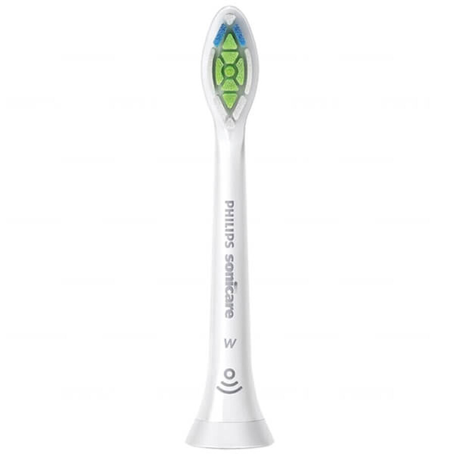 Philips, Ersatzaufsätze für Sonicare W2 Optimal White Schallzahnbürste, HX6064/10, weiß, 4 Stück