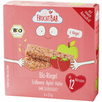 Fruchtbar Bio Müsliriegel, Erdbeere, Apfel, Hafer, nach 12 Monaten, 6 x 23 g