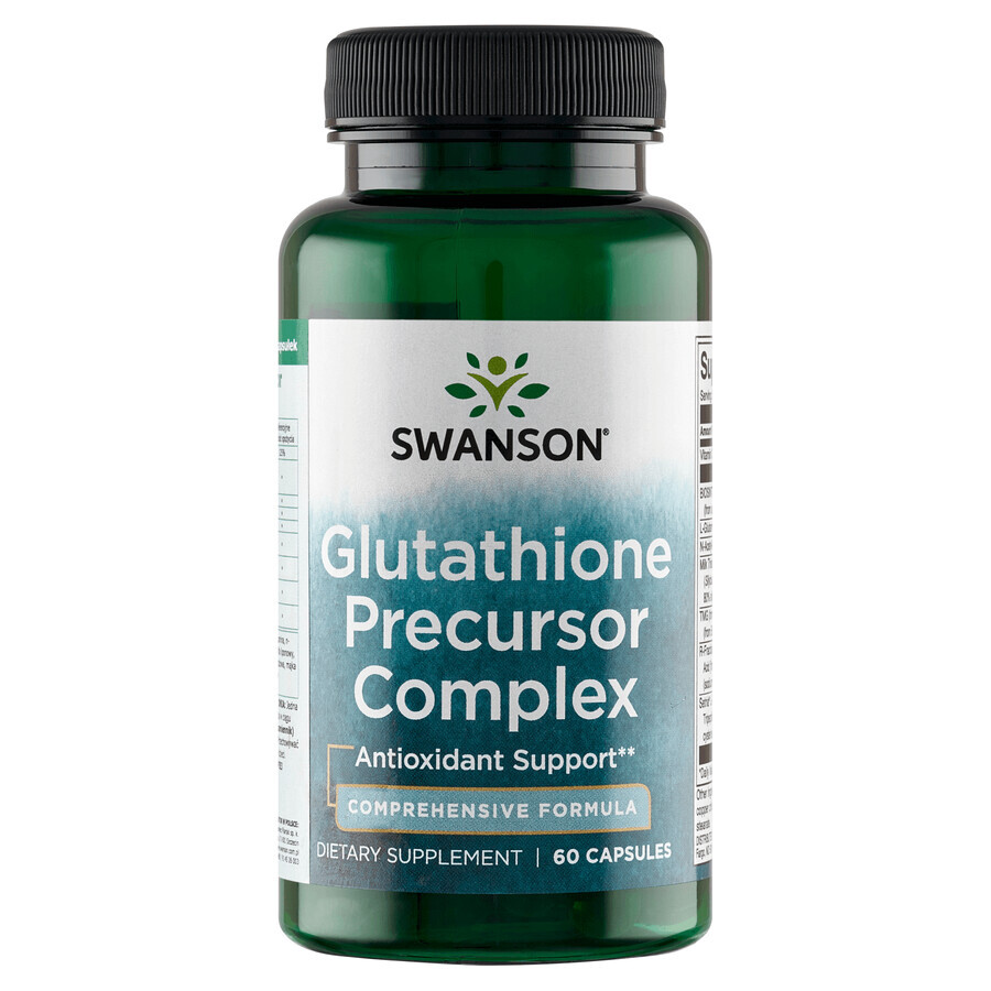 Swanson Glutathione Precursor Complex, 60 gélules