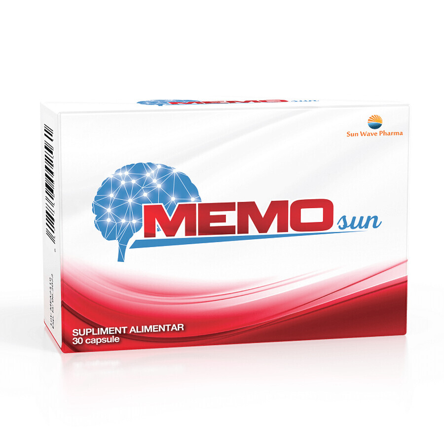 Memosun, 30 Kapseln, Sun Wave Pharma