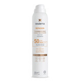 Sesderma Repaskin, transparent sunscreen spray, SPF 50, 200 ml