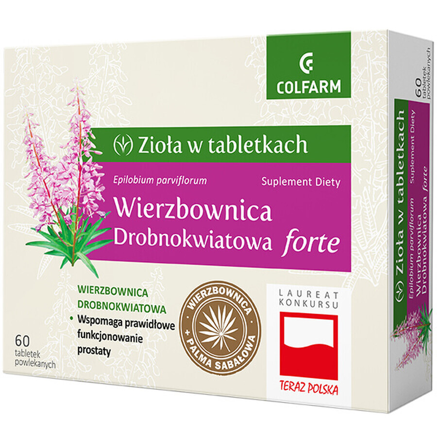 Kräuter in Tabletten Kleinblütige Weide Forte, 60 Filmtabletten