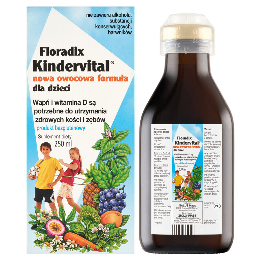 Floradix Kindervital für Kinder, 250 ml