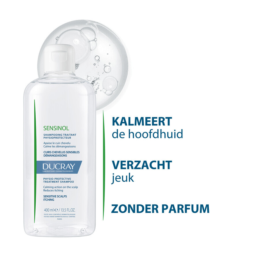 Ducray Sensinol, Haarshampoo, physiologischer Schutz, 400 ml