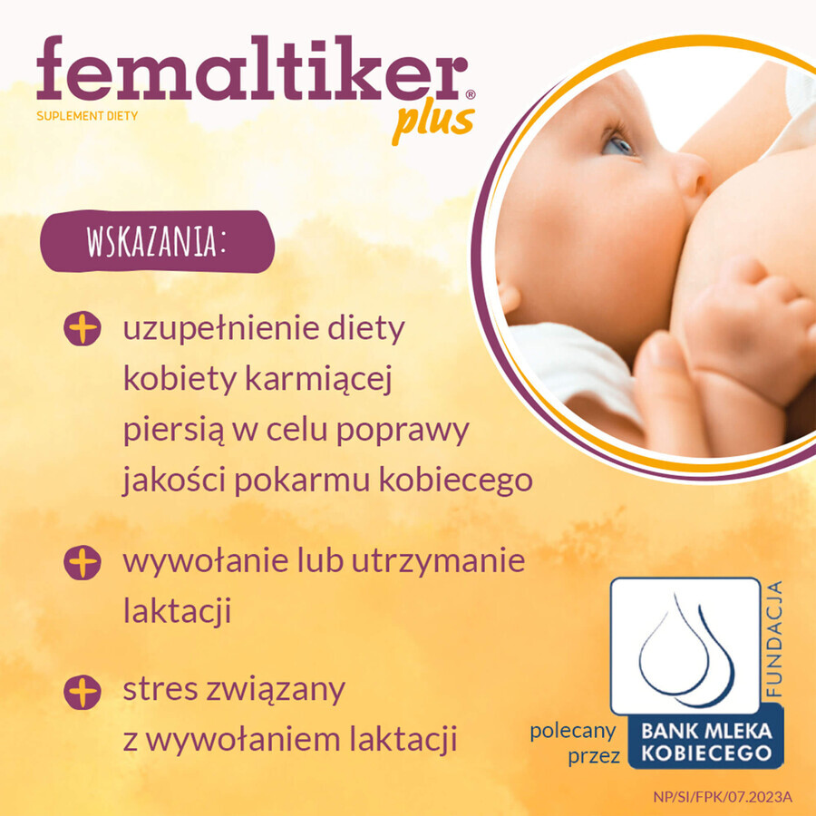 Femaltiker Plus, Karamellgeschmack, 12 Beutel