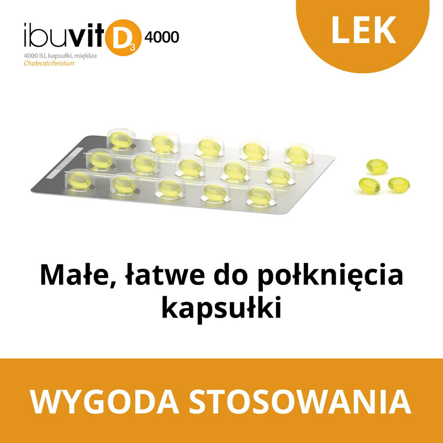 Ibuvit D3 4000 IU, 60 Kapseln