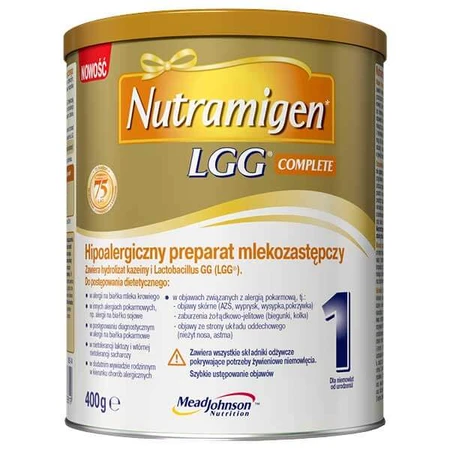 Nutramigen 1 LGG Vollmilchnahrung ab Geburt, 400 g, Mead Johnson