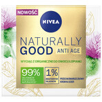 Nivea Naturally Good, crème de jour anti-rides à l'extrait de bardane bio, 50 ml