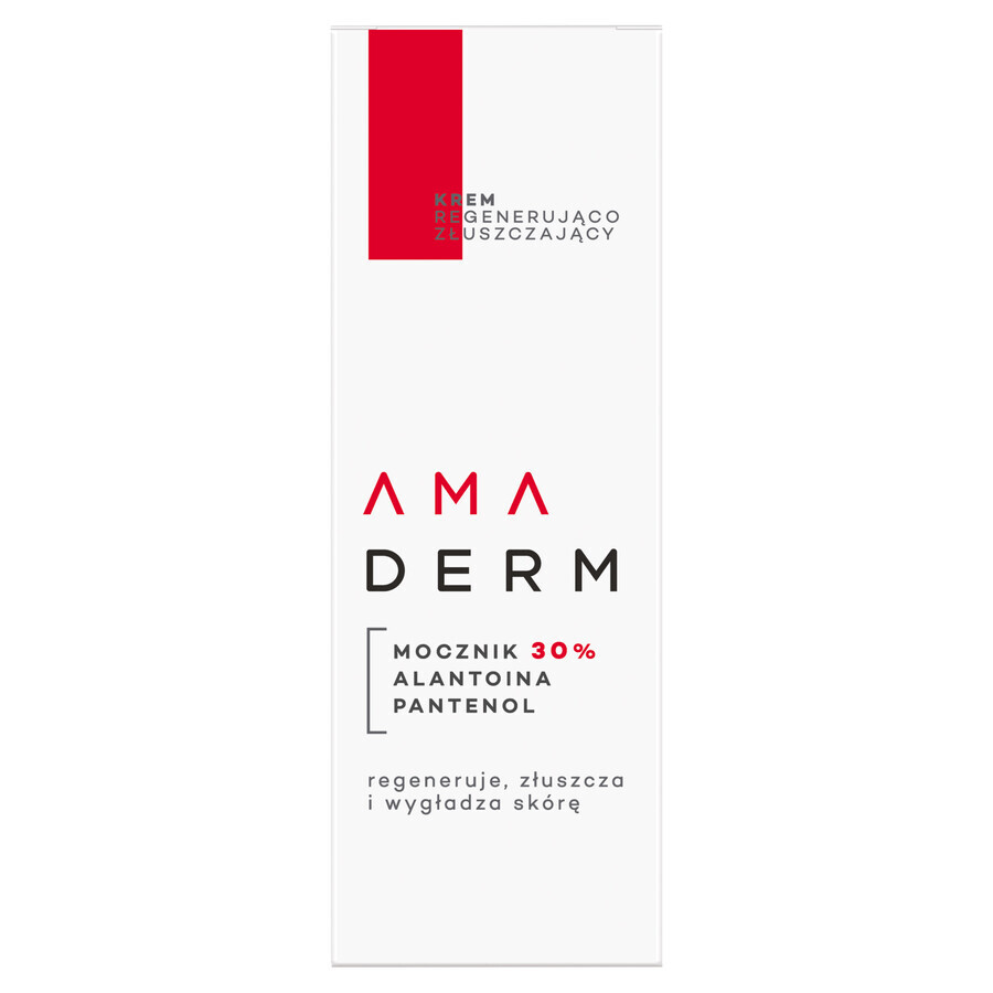 Amaderm Urea 30%, crema regeneradora y exfoliante, 50 ml