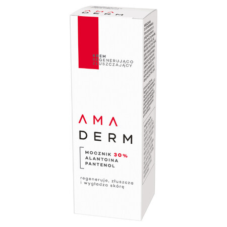 Amaderm Urea 30%, crema regeneradora y exfoliante, 50 ml