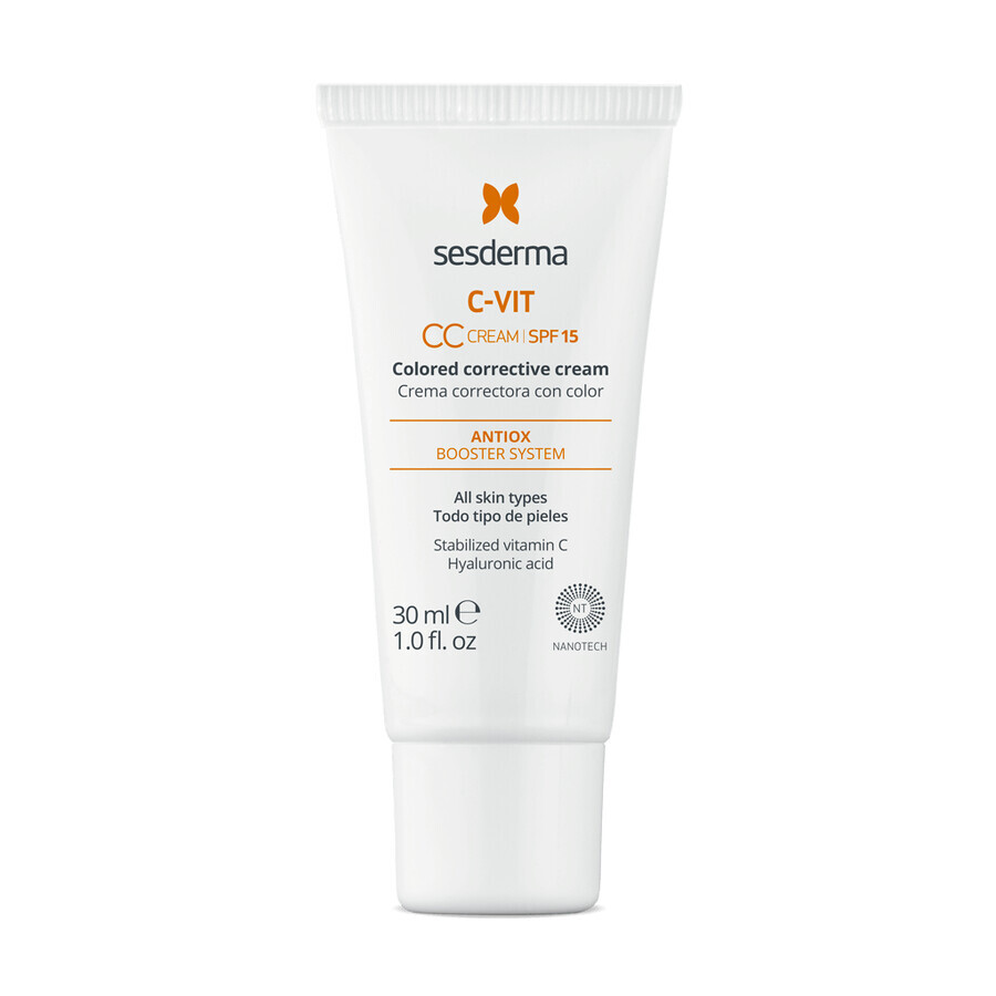 Sesderma C-Vit CC Cream, corrective cream, SPF 15, 30 ml