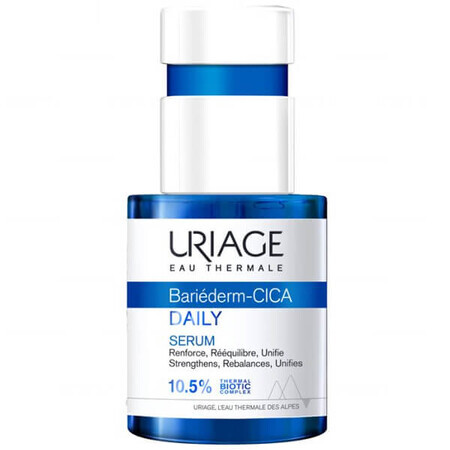 Uriage Bariederm CICA Daily, ser restaurator pentru pielea sensibilă, 30 ml