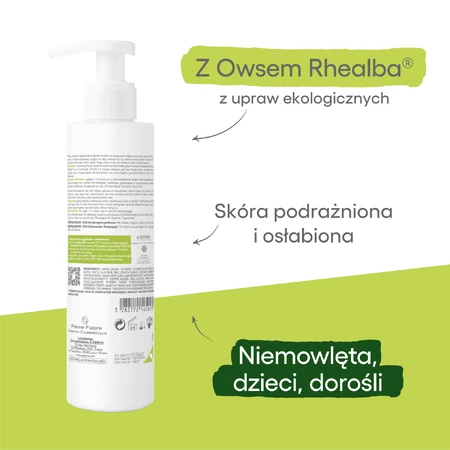 A-Derma Dermalibour+ Cica, gel para lavar la piel irritada, 200 ml