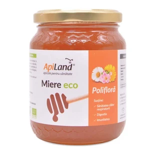 Öko-Polyblütenhonig, 500 g, Apiland