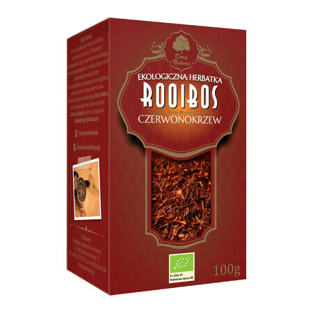 Dary Natury Rooibos Arbusto Rojo, té ecológico, 100 g