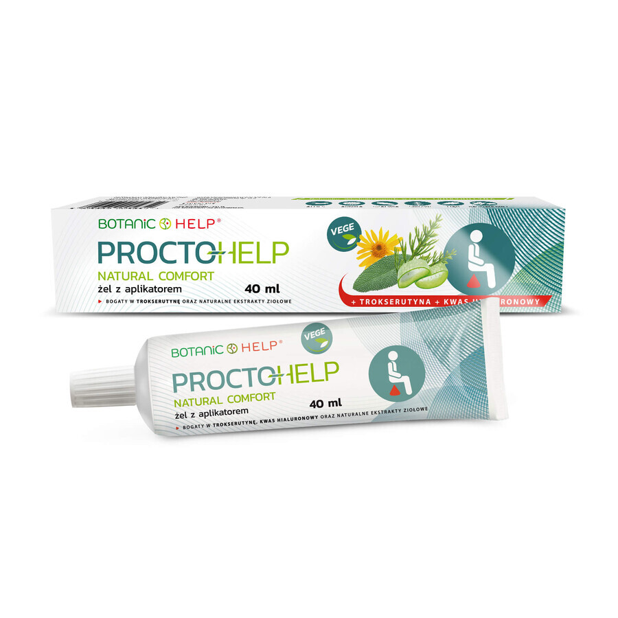 Botanic Help ProctoHelp Natural Comfort, Gel mit Applikator, 40 ml