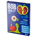 Bob Snail Roll Fruchtsnack, Apfel, Heidelbeere, 60 g