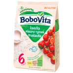 BoboVita Milch-Reis-Brei, Erdbeere, glutenfrei, nach 6 Monaten, 230 g