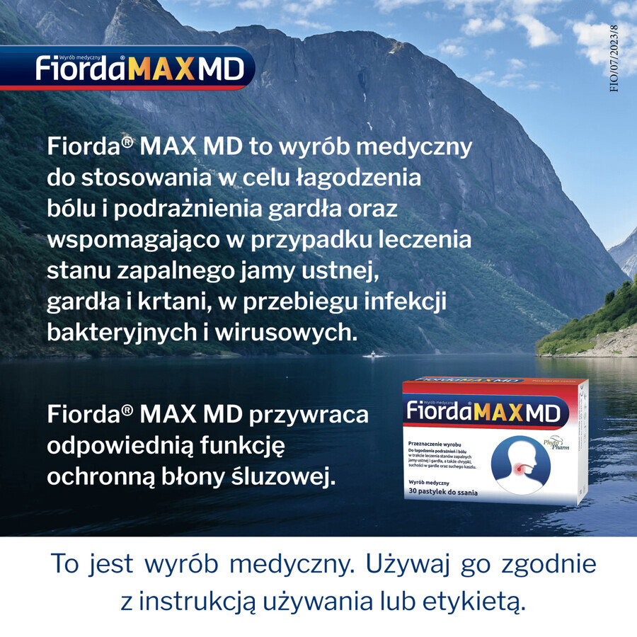 Fiorda Max MD, 30 tablets