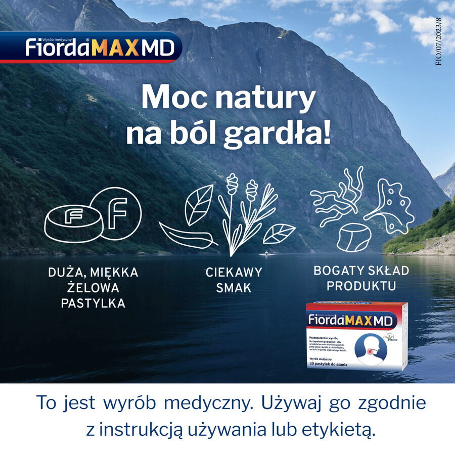 Fiorda Max MD, 30 tablets