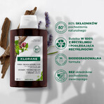 Klorane, șampon cu chinină și edelweiss organic pentru căderea părului și lipsa de vitalitate, 200 ml