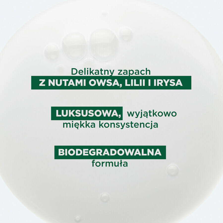 Klorane, șampon pe bază de lapte de ovăz pentru toate tipurile de păr, 400 ml