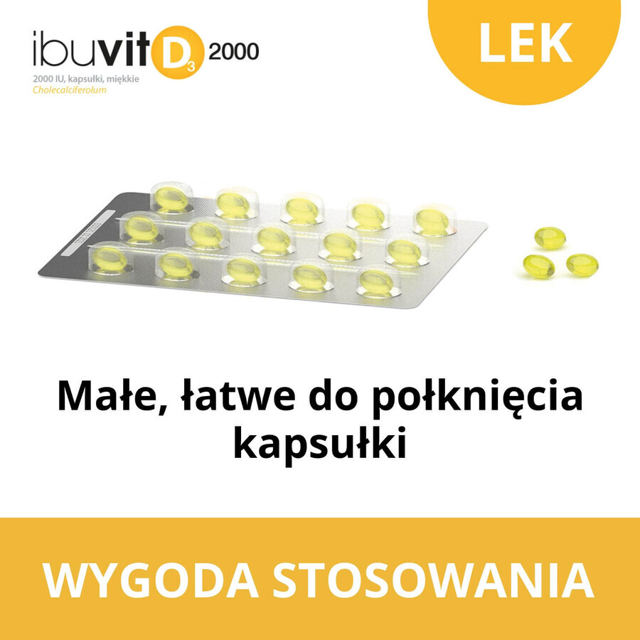 Ibuvit D3 2000 UI, 90 capsule