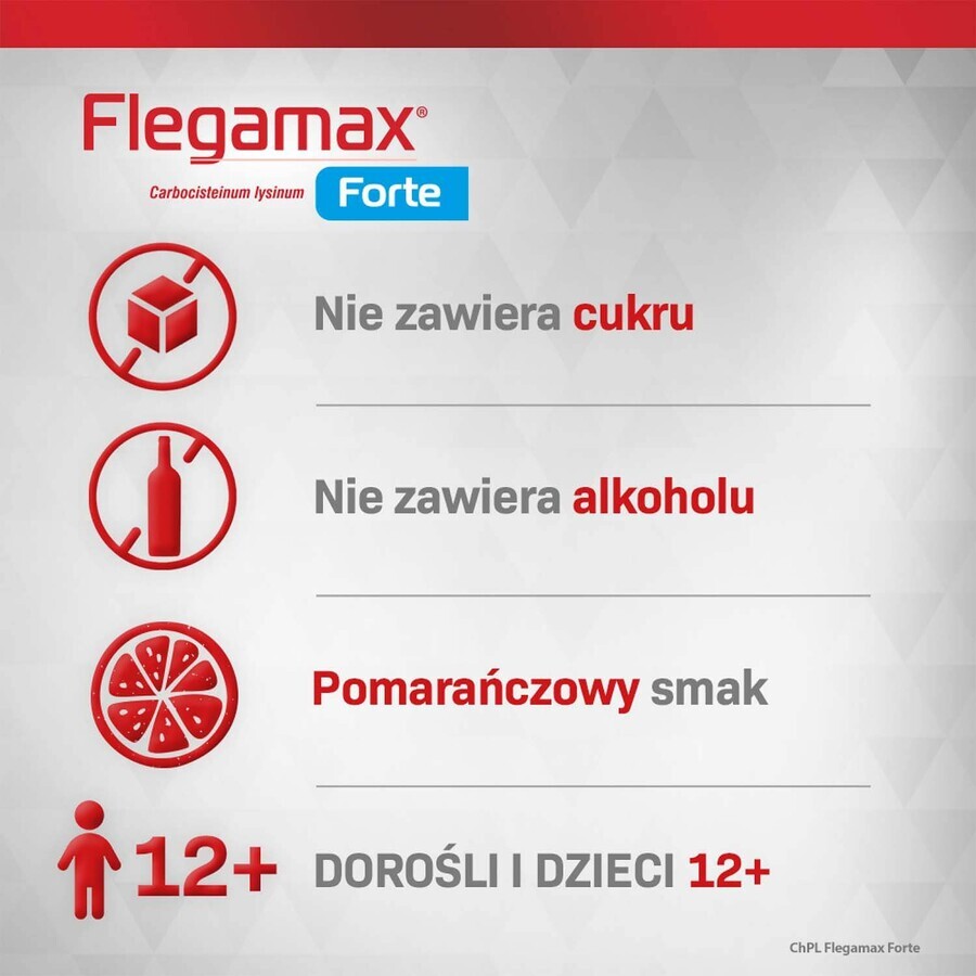 Flegamax Forte 2,7 g, 6 bustine