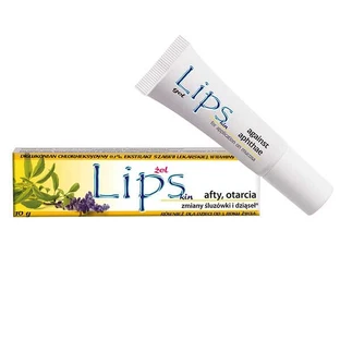 Lipskin Plus, gel for canker sores, abrasions, mucous membrane and gum damage, 10 g