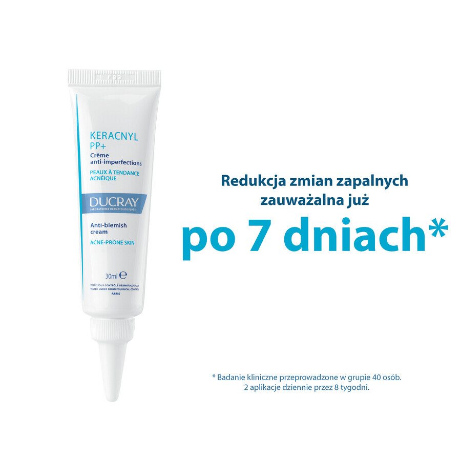 Ducray Keracnyl PP+, crema contro le imperfezioni, 30 ml 